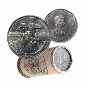 1984 (1534-) Canadian $1 Jacques Cartier 450th Anniv Dollar Original Coin Roll