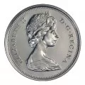 1989 Canadian 25-Cent Caribou Quarter Coin (Brilliant Uncirculated)