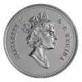 1990 Canadian 50-Cent Coat of Arms Half Dollar Original Coin Roll