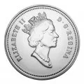 1991 Canadian 10-Cent Bluenose Schooner Dime Coin (Brilliant Uncirculated)