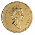 1993 Canadian $1 Common Loon Dollar Coin (Brilliant Uncirculated)