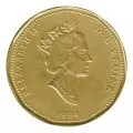 1994 Canadian $1 Remembrance/National War Memorial Loonie Dollar (Brilliant Uncirculated)-lightly toned