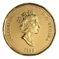 1995 Canadian $1 Peacekeeping/United Nations 50th Anniv Loonie Dollar Original Coin Roll