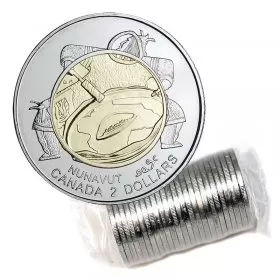 1999 Canadian $2 Nunavut Commemorative Toonie Original Coin Roll