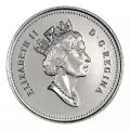 2001 Canadian 25-Cent Caribou Quarter Coin (Brilliant Uncirculated)