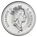 2001-P Canadian 10-Cent Bluenose Schooner Dime Coin (Brilliant Uncirculated)