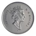 2001-P Canadian 50-Cent Coat of Arms Half Dollar Original Coin Roll