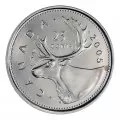 2005-P Canadian 25-Cent Caribou Quarter Original Coin Roll