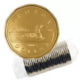 2005 Canadian $1 Common Loon Dollar Original Coin Roll
