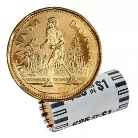2005 Canadian $1 Terry Fox Marathon of Hope 25th Anniv Loonie Dollar Original Coin Roll