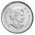 2005 Canada 5-Cent The Beaver: Official First Day Nickel Coin