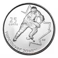 2007 Canadian 25-Cent Vancouver 2010 Olympics: Ice Hockey Quarter Special Wrap Coin Roll