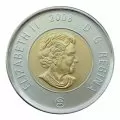 2008 Canadian $2 Polar Bear Toonie Coin (Brilliant Uncirculated)