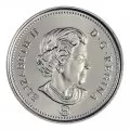 2009 Canadian 25-Cent Caribou Quarter Original Coin Roll