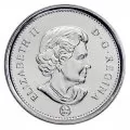 2009 Canadian 5-Cent Beaver Nickel Coin (Brilliant Uncirculated)