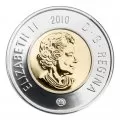 2010 Canadian $2 Polar Bear Toonie Original Coin Roll