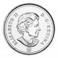 2010 Canadian 25-Cent Caribou Quarter Coin (Brilliant Uncirculated)