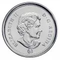 2010 Canadian 5-Cent Beaver Nickel Coin (Brilliant Uncirculated)