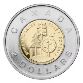 2011 Canadian $2 Boreal Forest Toonie Coin (Brilliant Uncirculated)