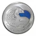 2011 Canadian 25-Cent Legendary Nature: Orca Whale Quarter Original Coin Roll (Some Coloured)