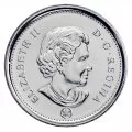 2011 Canadian 5-Cent Beaver Nickel Original Coin Roll