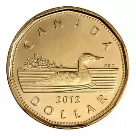 2012 Canadian $1 Common Loon Dollar (Brilliant Uncirculated)
