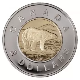 2012 Canadian $2 Polar Bear/Old Generation Toonie Coin (Brilliant Uncirculated)