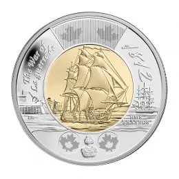 2012 Canadian $2 War of 1812: HMS Shannon Commemorative Toonie Coin (Brilliant Uncirculated)