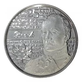 2012 Canadian 25-Cent Heroes of 1812: Sir Isaac Brock Non-coloured Quarter Coin (Brilliant Uncirculated)