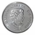 2012 Canadian 25-Cent Heroes of 1812: Sir Isaac Brock Non-coloured Quarter Coin (Brilliant Uncirculated)