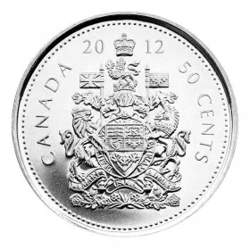 2012 Canadian 50-Cent Coat of Arms Half Dollar Coin (Brilliant Uncirculated)