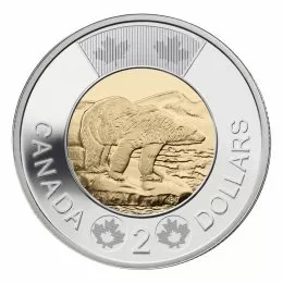 2013 Canadian $2 Polar Bear Toonie Proof-like (PL) Coin