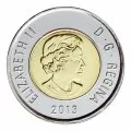 2013 Canadian $2 Polar Bear Toonie Coin (Brilliant Uncirculated)