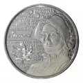 2013 Canadian 25-Cent Heroes of 1812: Laura Secord Quarter Original Coin Roll (Some Coloured)