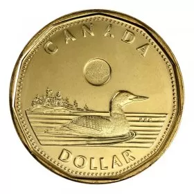 2015 Canadian $1 Common Loon Security Dollar Coin (Brilliant Uncirculated)