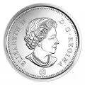 2015 Canadian 5-Cent Beaver Nickel Coin (Brilliant Uncirculated)