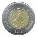 2016 Canadian $2 Polar Bear Toonie Coin (Brilliant Uncirculated)