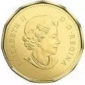 2017 (1917-) Canadian $1 Toronto Maple Leafs® 100th Anniv Loonie Dollar Coin (Brilliant Uncirculated)