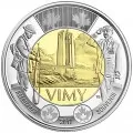 2017 Canadian $2 The Battle of Vimy Ridge 100th Anniv Remembrance Toonie Special Wrap Coin Roll