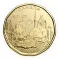 2017 (1867-) Canadian $1 Connecting A Nation 150th Anniv Loonie Dollar Special Wrap Coin Roll