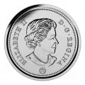 2017 Canadian 5-Cent Beaver Nickel Coin (Brilliant Uncirculated)