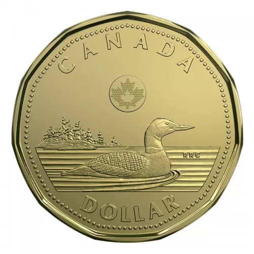2018 Canadian $1 Common Loon Dollar Coin (Brilliant Uncirculated)