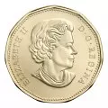 2019 (1969-) Canadian $1 Equality 50th Anniv Loonie Dollar Coin (Brilliant Uncirculated)