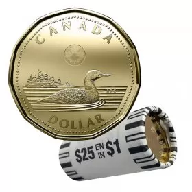 2019 Canadian $1 Common Loon Dollar Original Coin Roll