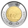 2020 Canadian $2 Polar Bear Toonie Original Coin Roll