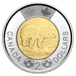 2020 Canadian $2 Polar Bear Toonie Coin (Brilliant Uncirculated)