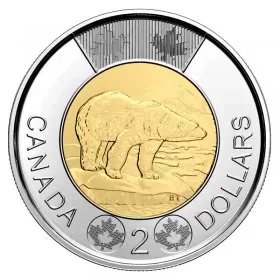 2020 Canadian $2 Polar Bear Toonie Coin (Brilliant Uncirculated)