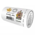 2020 Canadian 50-Cent Coat of Arms Half Dollar Special Wrap Circulation Coin Roll