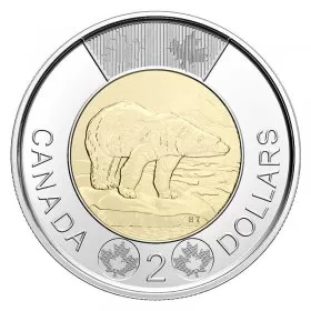 2021 Canadian $2 Polar Bear Toonie Coin (Brilliant Uncirculated)