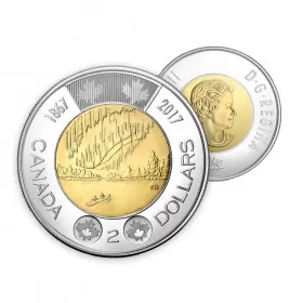 2017 (1867-) Canadian $2 Dance Of The Spirits Toonie Coin (Brilliant Uncirculated)